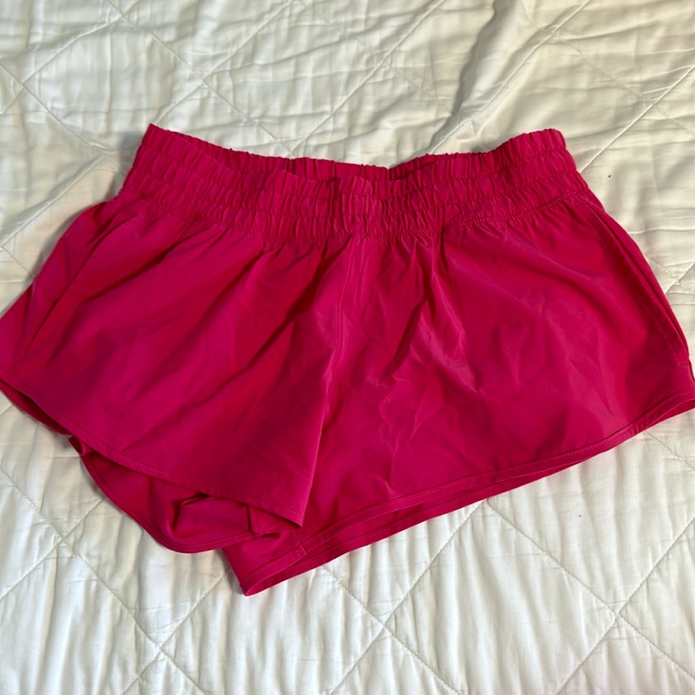 Aerie offline shorts hot pink great condition